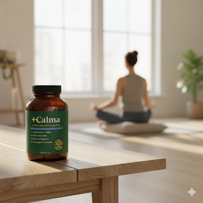 SUPLEMENTO NATURAL +CALMA - ENVIO GRATIS.